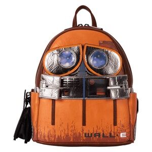 WALL-E Cosplay Lentincular Mini Backpack with Coin Bag NWT